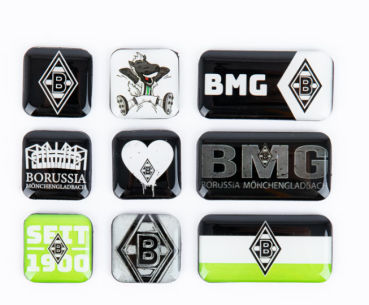 Borussia Mönchengladbach - Magnet 9er - Set